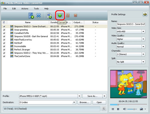 How to convert videos files to iPhone