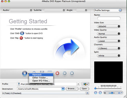 Convert DVD to MPEG on Mac