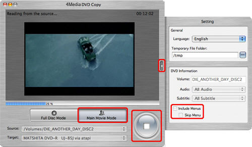 Copy DVD on Mac, Clone DVD on Mac