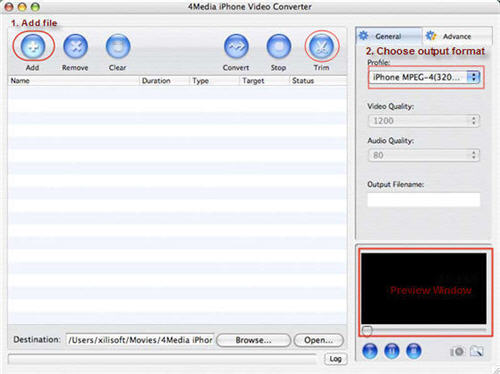 Convert QuickTime to iPhone MP4 on Mac