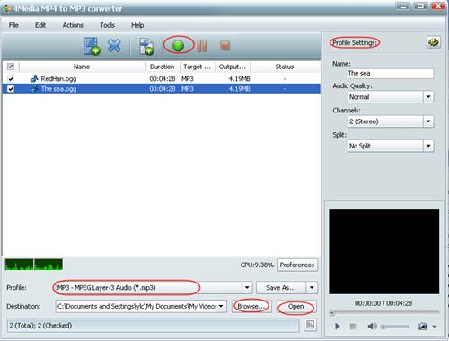 convert ogg to mp3 audiofinder